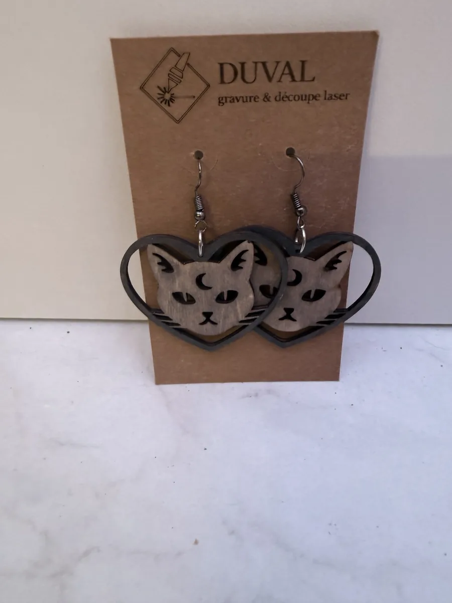 Boucles chats personnalisées